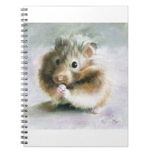 Peinture à l'huile de hamster