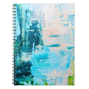 Carnet Peinture à l'huile dessinée à la main. arrière - p