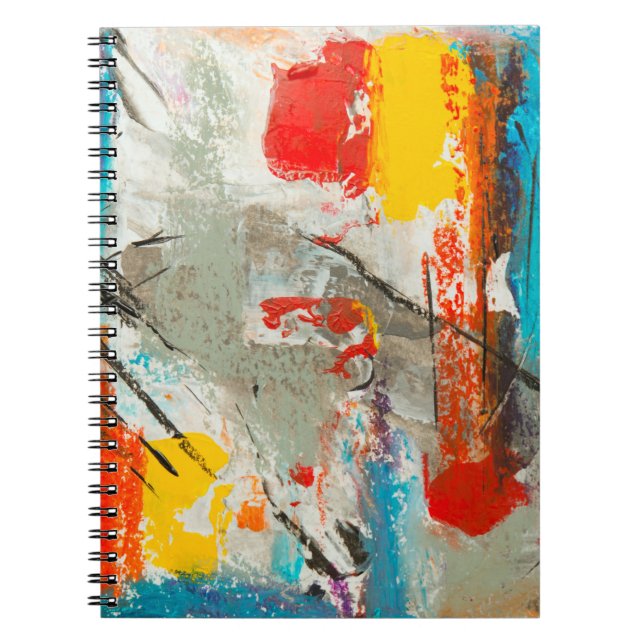 Carnet Peinture Abstraite (Devant)