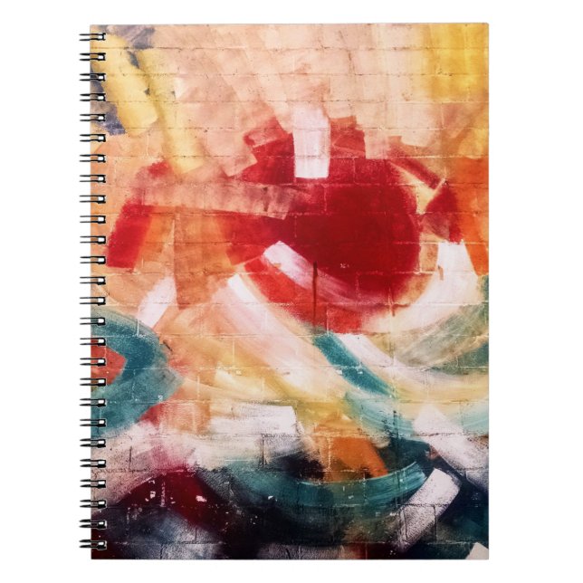 Carnet Peinture Abstraite (Devant)