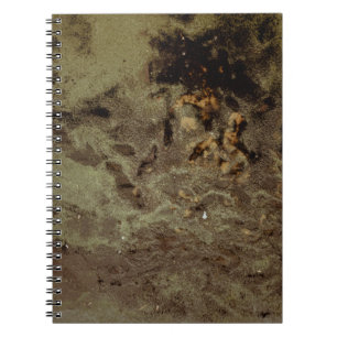 Carnet Peinture abstraite Brown et noire