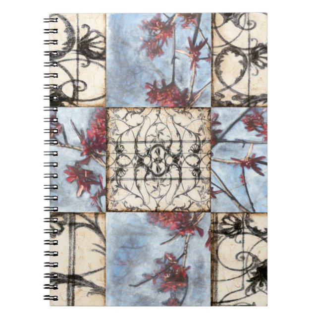 Carnet Peinture Abstraite de défilement (Devant)