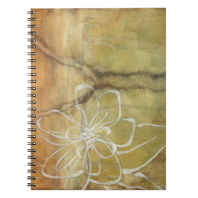 Carnet Peinture Abstraite en silhouette sur Arrière - pla (Devant)