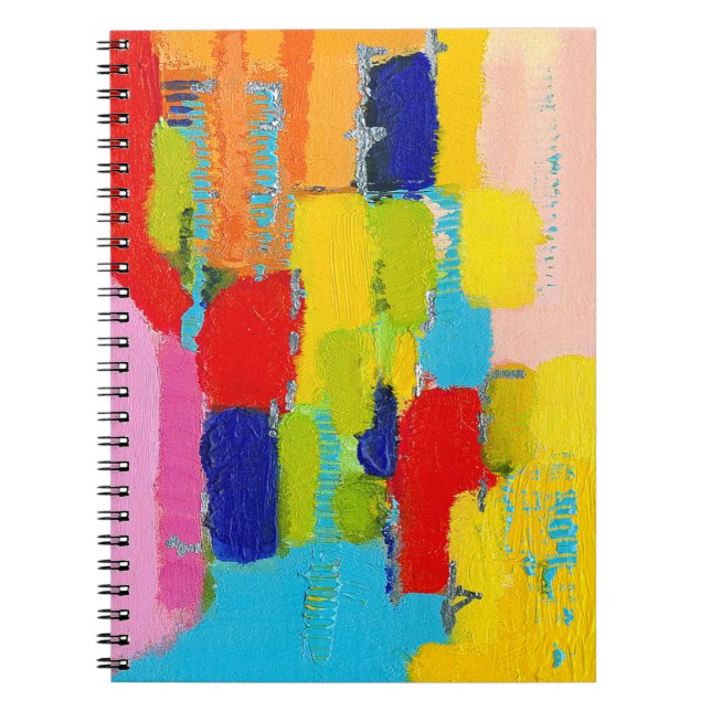Carnet Peinture Abstraite fantastique par Kris Taylor (Devant)