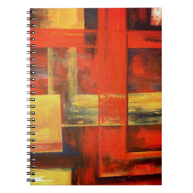 Carnet Peinture Abstraite moderne (Devant)