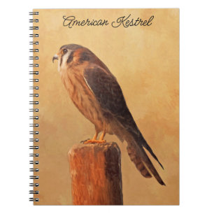 Carnet Peinture américaine Kestrel - Art original pour oi