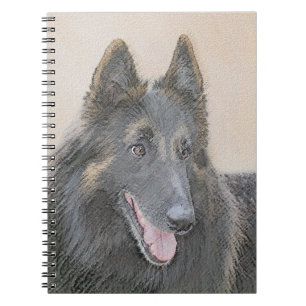 Carnet Peinture belge Tervuren - Cute Original Chien Art