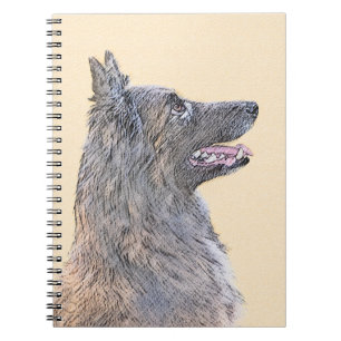 Carnet Peinture belge Tervuren - Cute Original Chien Art