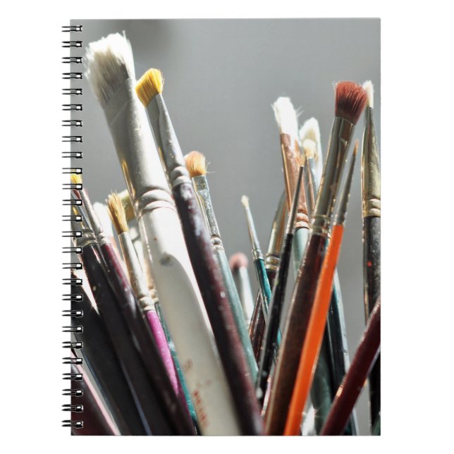 Carnet Peinture brosses séchant au soleil 2 (Devant)