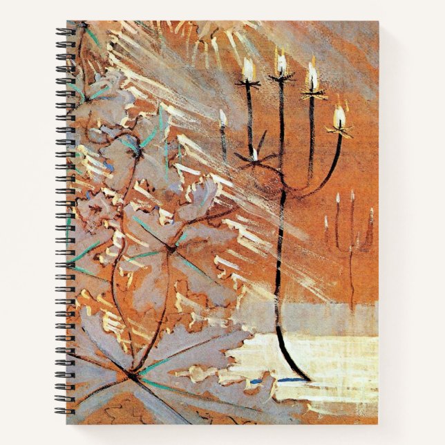 Carnet Peinture célèbre hiver (V) (Devant)