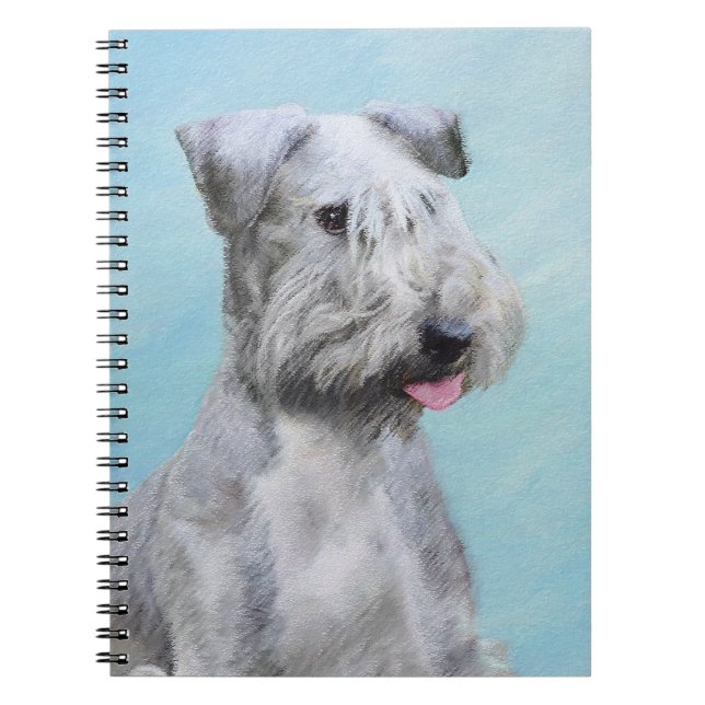 Carnet Peinture Cesky Terrier - Cute Original Chien Art (Devant)