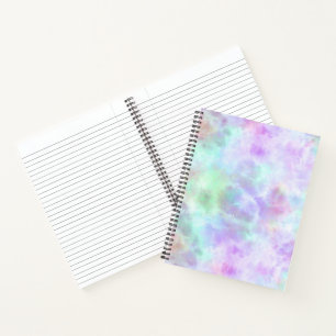 Carnet Peinture d'aquarelle Pastel Rainbow Cravate-Dye