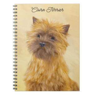 Carnet Peinture de Cairn Terrier - Cute Original Chien Ar