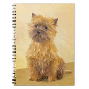 Carnet Peinture de Cairn Terrier - Cute Original Chien Ar