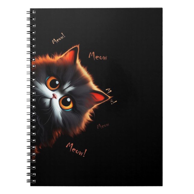 Carnet Peinture de chats (Devant)