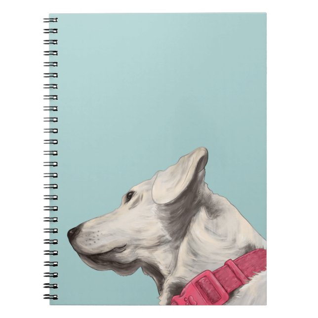 Carnet Peinture de chien (Devant)