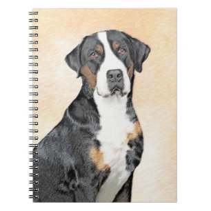 Carnet Peinture de Chien de Montagne - Art original