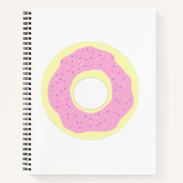 Carnet peinture de donut (Devant)