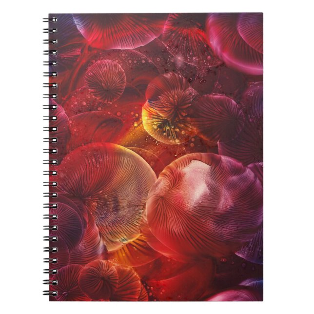 Carnet Peinture de fantaisie de l'espace profond peinte à (Devant)