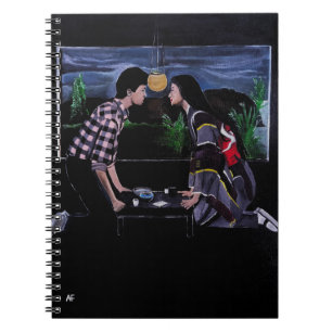 Carnet Peinture de la cérémonie du thé japonaise par Alfr