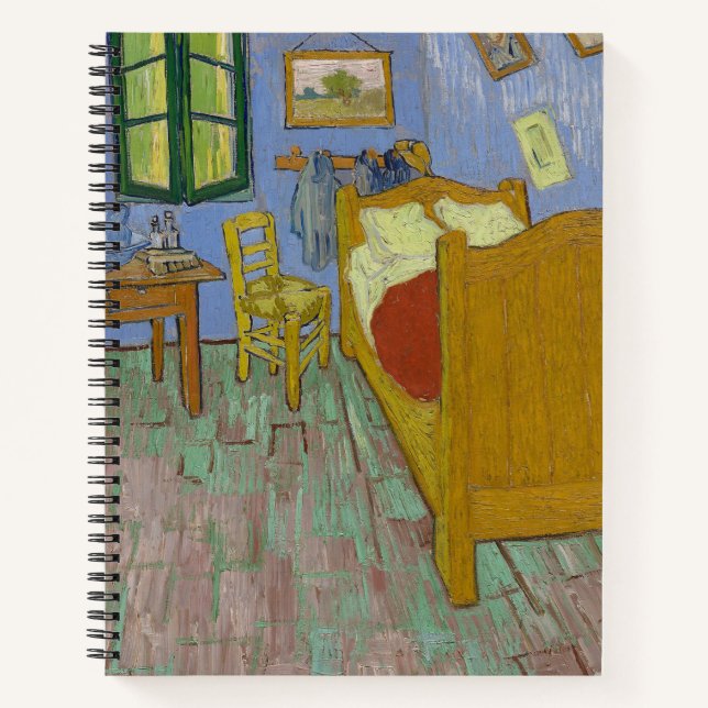 Carnet Peinture de la chambre de Vincent Van Gogh (Devant)