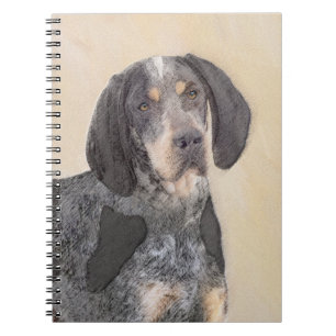 Carnet Peinture de linge bluetick - mignon chien original