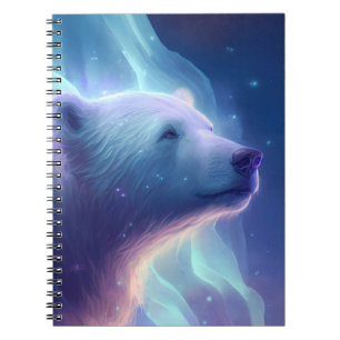 Carnet Peinture de l'ours polaire Peinture animal Faune L