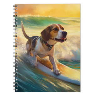 Carnet Peinture de surf sur la plage de Beagle