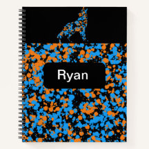 Peinture éclaboussée Wolf