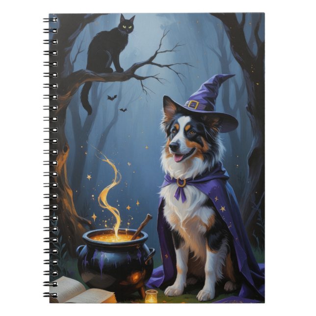 Carnet Peinture fantaisiste d'Halloween de Berger Austral (Devant)