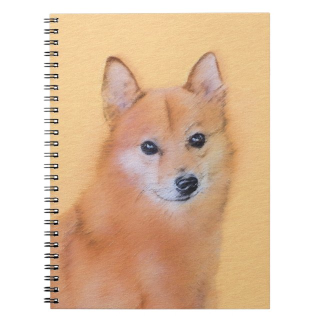 Carnet Peinture finlandaise Spitz - Jote Original Chien A (Devant)