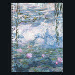 Carnet Peinture Impressionniste de Claude Monet sur les N<br><div class="desc">Peinture de Paysage Impressionniste par Claude Monet - Chefs-d'œuvre Classiques - Série de Peintures de la Nature de Claude Monet - Peinture Impressionniste de Claude Monet sur les Nymphéas</div>