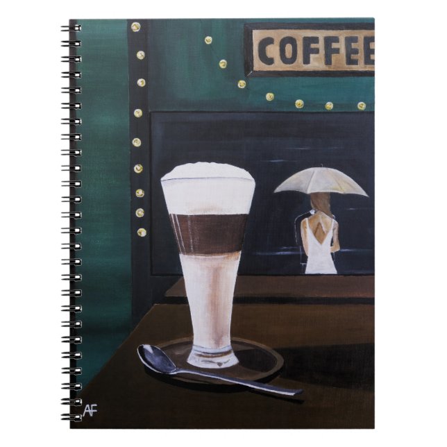Carnet Peinture Latte Macchiato par Alfred Fox (Devant)