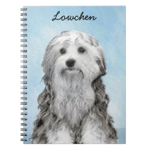 Carnet Peinture Lowchen - Cute Original Chien Art