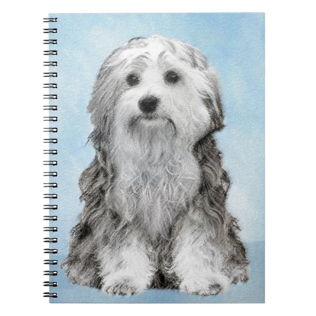 Carnet Peinture Lowchen - Cute Original Chien Art (Devant)