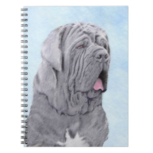 Carnet Peinture Mastiff Neopolitan - Art Chien original