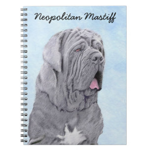 Carnet Peinture Mastiff Neopolitan - Art Chien original