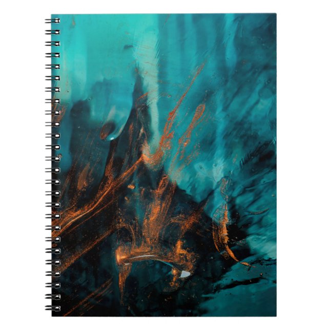 CARNET PEINTURE MULTICOLORÉE (Devant)
