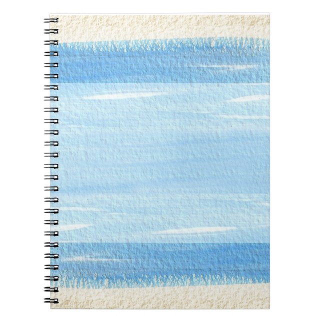 Carnet Peinture océanique (Devant)