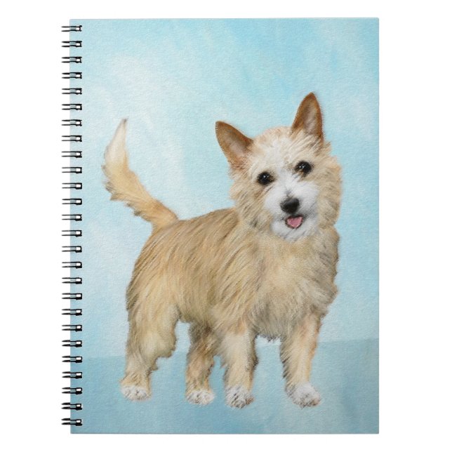 Carnet Peinture Podengo Pequeno portugaise - Art original (Devant)