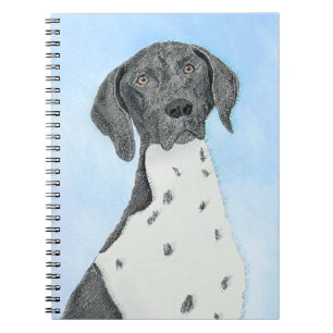Carnet Peinture pointeur germanique - Art original