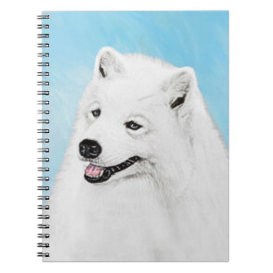 Carnet Peinture Samoyed - Cute Original Chien Art
