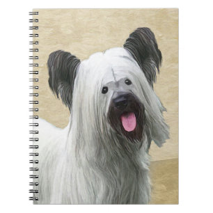 Carnet Peinture Skye Terrier - Cute Original Chien Art