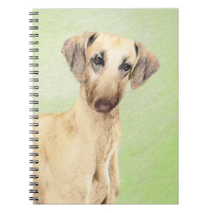 Carnet Peinture Sloughis - Joli art original pour chien