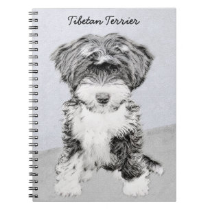 Carnet Peinture Tibétaine Terrier - Cute Original Chien A