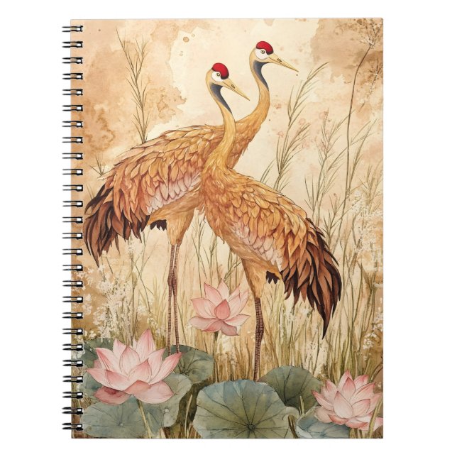 Carnet Peinture traditionnelle chinoise de style "fleurs  (Devant)