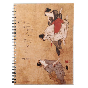 Carnet Peinture vintage "Trois Femmes ivre"