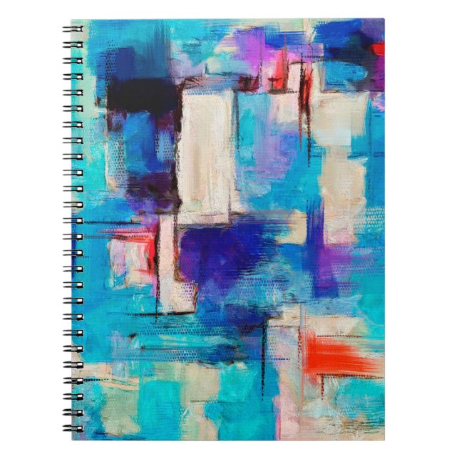 Carnet Peinture vive dessinée à la main, arrière - plan e (Devant)