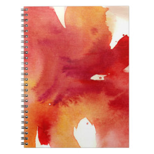 Carnet Peintures abstraites d'aquarelle