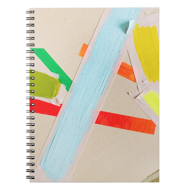 Carnet Peintures multicolores (Devant)